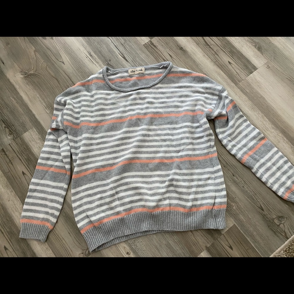 Olive and oak sweater